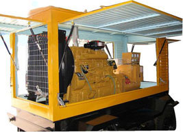 白朗移动电站(移动柴油发电机组) 白朗移动电站(移动柴油发电机组)